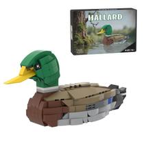 Blocos de Montar CubiMythx Modelo de Pato-Malhado 301 Peças
