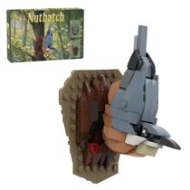Blocos de Montar CubiMythx Nuthatch Bird 176 Peças