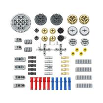 Blocos De Montar De Alta Tecnologia MOC: Tecnologia Liftarm, Viga, Engrenagem, Conector, Pino,