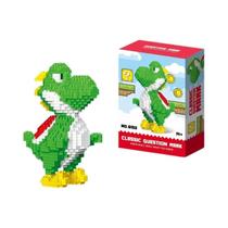 Blocos De Montar De Anime Mario, Luigi E Yoshi, Modelo De Brinquedo De Pequenas Partículas, Presente