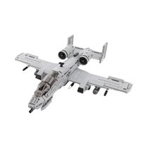 Blocos De Montar De Avião A-10 Da Força Aérea Americana Para Meninos, Modelo De Brinquedo Blindado