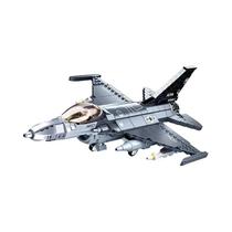 Blocos De Montar De Avião De Caça Militar 521 Peças Brinquedo Educativo Para Crianças Presente De