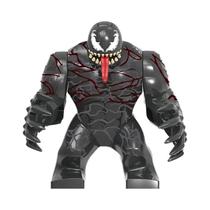 Blocos De Montar De Bonecos De Anime De Super-Heróis Da Marvel: Venom, Homem-Aranha, Deadpool,