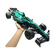 Blocos De Montar De Carro F1 Martin Aramco AMR24 Em Escala 1:8, 1919PCS, Brinquedos Technic MOC Para