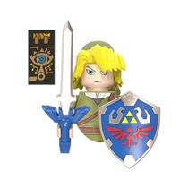 Blocos De Montar De Desenhos Animados: Mini Figuras De Anime DIY, Brinquedo Educacional Para