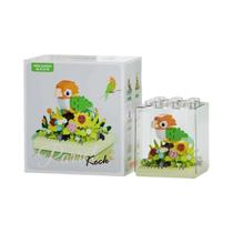Blocos De Montar De Papagaio Kawaii, Brinquedos Educativos Para Meninos E Meninas, Decoração