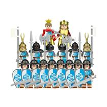 Blocos De Montar De Soldados Romanos Da Era Medieval, Mini Bonecos De Ação, Cavalos De Guerra E Blocos De Montar De Soldados Romanos Da Era Medieval, Mini Bonecos De Ação, Cavalos De Guerra E