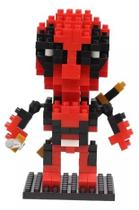 Blocos de montar deadpool filme herói miniatura decorativa 8,5cm