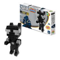 Blocos de montar Defensor Preto 64 peças Liga Defensores - GGB Blocos de montar Defensor Preto 64 peças Liga Defensores - GGB