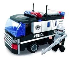 Blocos De Montar Defensores da Ordem Escolta Armanda 127 Peças Xalingo Blocos De Montar Defensores da Ordem Escolta Armanda 127 Peças Xalingo