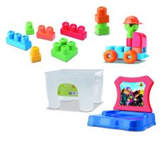 Blocos De Montar Didático Tchuco - Cadeirinha c/ 28pç- Samba Blocos De Montar Didático Tchuco - Cadeirinha c/ 28pç- Samba