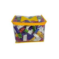 Blocos de Montar Didáticos 256 Peças - Casa Brinq