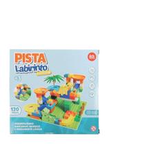 Blocos de Montar Dino 130 Peças Pista Labirinto