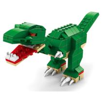Blocos De Montar Dinossauro 1000 Pc 6 Em 1 Bloxi