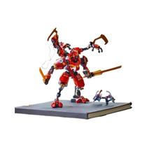 Blocos De Montar DIY De Robô Ninja Para Crianças, Conjuntos Criativos MOC, Presentes De Férias Blocos De Montar DIY De Robô Ninja Para Crianças, Conjuntos Criativos MOC, Presentes De Férias