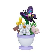 Blocos de Montar DIY Mini Bonsai de Flores Sacblirr
