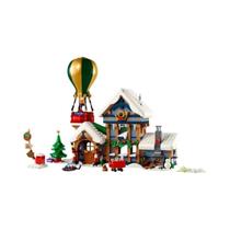 Blocos De Montar Do Escritório Postal Do Papai Noel Para Adultos E Crianças, Modelo De Arquitetura