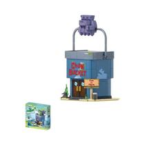 Blocos De Montar Do SpongeBob SquarePants, Modelo De Brinquedo Da Escola De Direção Chum Bucket, Blocos De Montar Do SpongeBob SquarePants, Modelo De Brinquedo Da Escola De Direção Chum Bucket,