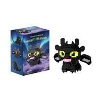 Blocos De Montar Dragão De Desenho Animado, Figuras De Ação, Brinquedos De Halloween, Presentes Para