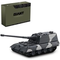 Blocos de Montar DUANT Tanque Jagopanzer E-100 1836 peças Blocos de Montar DUANT Tanque Jagopanzer E-100 1836 peças