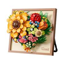 Blocos De Montar Em 3D Para Quadro De Imagem, Brinquedo DIY Mini Blocos Para Crianças, Presentes De