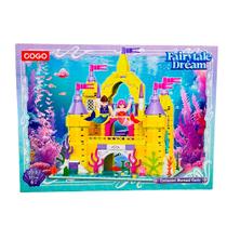Blocos de Montar Enchanted Mermaid Castle Coleção Fairytale Dream 527 pçs 2013 - COGO Dorémi