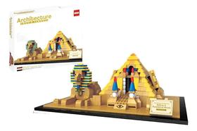 Blocos De Montar Esfinge Egípcia E As Pirâmides De Gizé