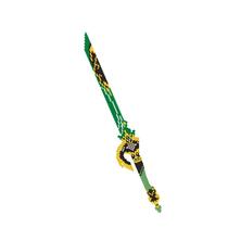 Blocos de Montar Espada Samurai Ninja Anime, Modelo Decorativo e Criativo