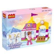 Blocos de Montar Estábulo Encantada 106 pçs 3099-7 - COGO Dorémi