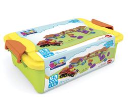 Blocos de Montar Fazendinha Dismat 53 peças