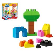 Blocos de Montar Figuras e Formas Sortidos Monte Toys 80 Peças Blocz Blocos de Montar Figuras e Formas Sortidos Monte Toys 80 Peças Blocz