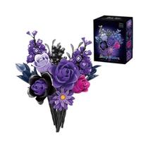Blocos De Montar Florais De Girassol: Vaso E Buquê Para Decoração De Casa, Brinquedo Educacional E