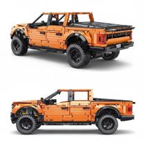 Blocos de montar ford raptor f-150 3.249 peças modelo t5014 marca tgl versão grande