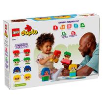 Blocos de Montar - Grandes Sensações e Emoções - 23 peças - LEGO Duplo Blocos de Montar - Grandes Sensações e Emoções - 23 peças - LEGO Duplo