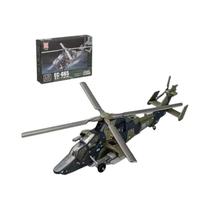 Blocos De Montar Helicóptero De Duplo Motor Estilo Tigre 172 Série Militar Brinquedos Para Meninos