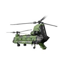 Blocos De Montar Helicóptero Militar Chinook Para Crianças 1622PCS Modelo De Lutador Armado Presente