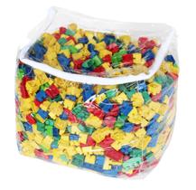 Blocos De Montar Infantil Colorido 2.000 Peças Reichel