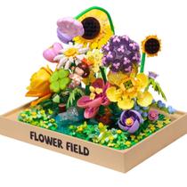 Blocos de Montar Jardim das Flores 1156 Peças - Castela