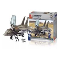 Blocos De Montar Jato Combate Br907 Multikids Blocos De Montar Jato Combate Br907 Multikids