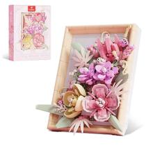 Blocos De Montar Kidults Buquê De Flores 384 Peças - Castela