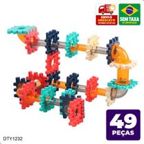Blocos de Montar Labirinto 49 Peças Divertido Brinquedo Jogo Educativo Didático Infantil Blocos de Montar Labirinto 49 Peças Divertido Brinquedo Jogo Educativo Didático Infantil