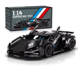 Blocos de montar lamborghini technic 1.280 peças modelo 3318 Blocos de montar lamborghini technic 1.280 peças modelo 3318