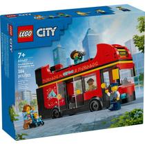 Blocos de montar - Lego City - Onibus Panoramico Vermelho LEGO DO BRASIL Blocos de montar - Lego City - Onibus Panoramico Vermelho LEGO DO BRASIL