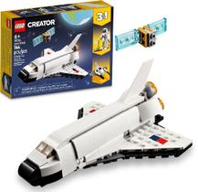 Blocos de Montar Lego Creator 3 em 1 Ônibus Espacial - Astronauta - Nave Epacial - 144 Peças - 31134