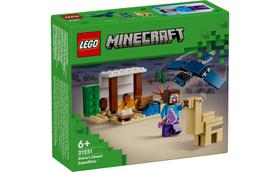 Blocos de Montar - LEGO Minecraft - A Expedicao ao Deserto de Steve LEGO DO BRASIL Blocos de Montar - LEGO Minecraft - A Expedicao ao Deserto de Steve LEGO DO BRASIL