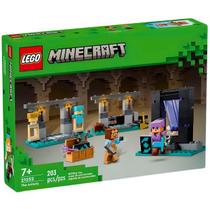 Blocos De Montar Lego Minecraft O Arsenal 21252