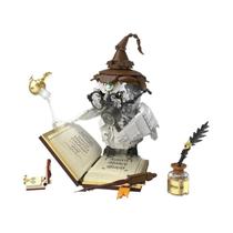 Blocos De Montar Livro Mágico Do Doutor Coruja Com Luzes, Brinquedos De Montagem Para Meninos,