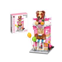 Blocos de Montar Loja Urso Pelúcia City Corner 281 peças