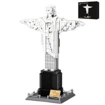 Blocos de Montar LQPFBSM Estátua do Cristo Redentor 973 Peças Blocos de Montar LQPFBSM Estátua do Cristo Redentor 973 Peças