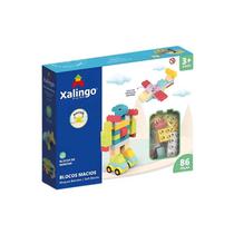 Blocos de Montar Macio Soft Blocks 86 Peças Xalingo Blocos de Montar Macio Soft Blocks 86 Peças Xalingo
